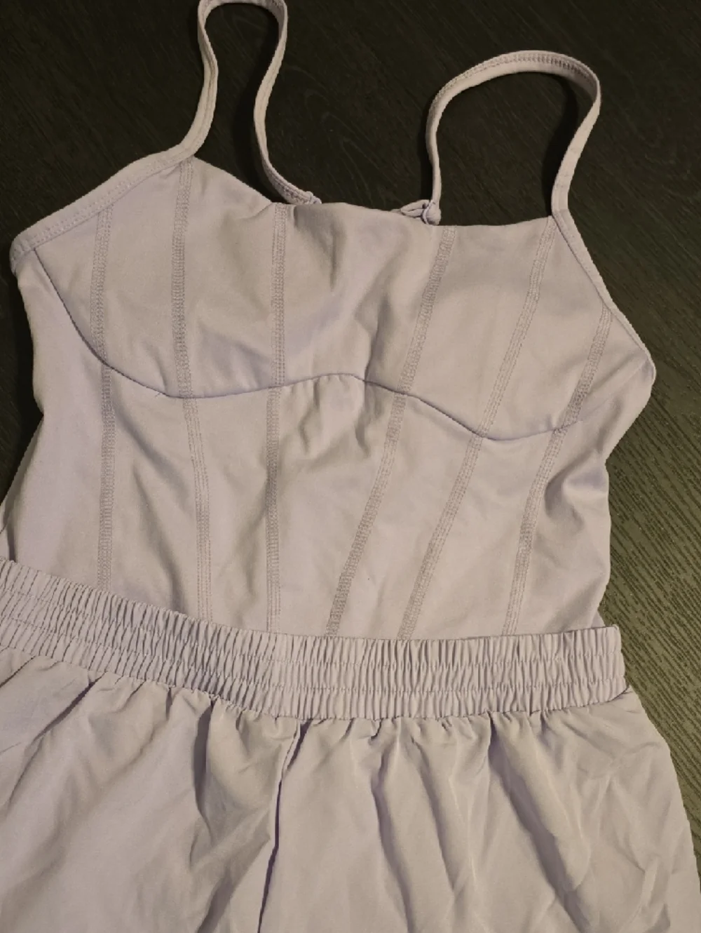 PINK Victoria's Secret Lavender Sleeveless Romper - Picture 2 of 6